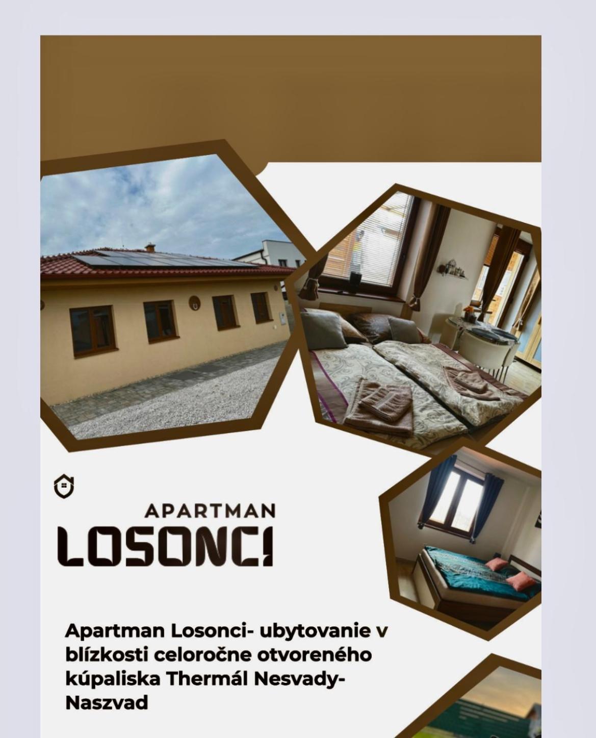 Apartman Losonci Nesvady- Pre 2 Osoby Studio Exterior photo